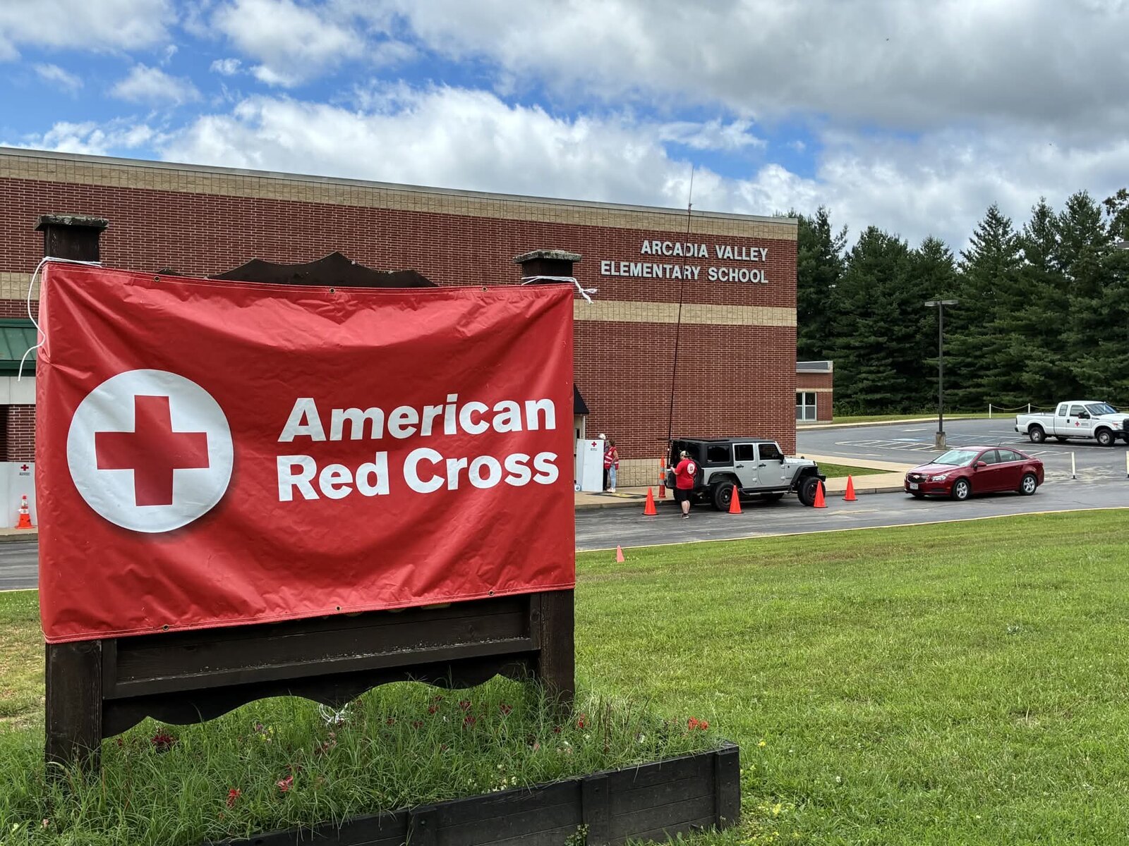American Red Cross community activity at Arcadia Valley Elementary School